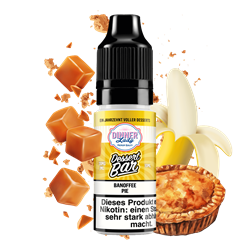 Dinner Lady Dessert Bar - Banoffee Pie - 10 ml Nikotinsalz Liquid