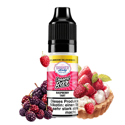 Dinner Lady Dessert Bar - Raspberry Tart - 10 ml Nikotinsalz Liquid