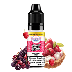 Dinner Lady Dessert Bar - Raspberry Tart - 10 ml Nikotinsalz Liquid