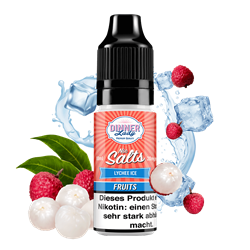 Dinner Lady Fruits - Lychee Ice - 10 ml Nikotinsalz Liquid