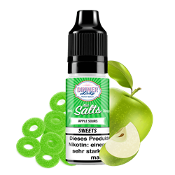 Dinner Lady Sweets - Apple Sours - 10 ml Nikotinsalz Liquid
