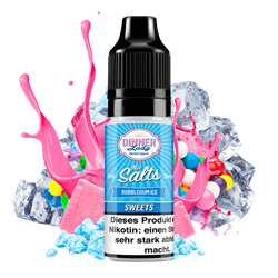 Dinner Lady Sweets - Bubblegum Ice - 10 ml Nikotinsalz Liquid