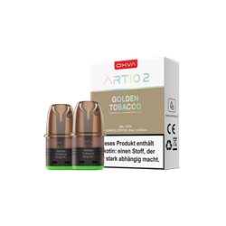 OXVA Artio 2 Einweg Pod - Golden Tobacco - 2er Pack