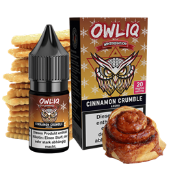 OWLIQ Weihnachtsedition - Cinnamon Crumble - 10 ml Nikotinsalz Liquid