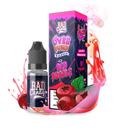 Bad Candy E-Liquid - OVERDOSED JUICD SERIES - Red Bubble - 10 ml Nikotinsalz
