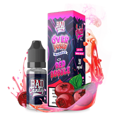 Bad Candy E-Liquid - OVERDOSED JUICD SERIES - Red Bubble - 10 ml Nikotinsalz