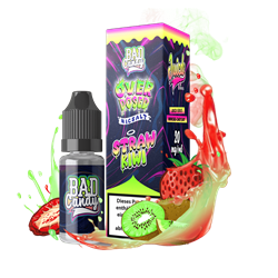 Bad Candy E-Liquid - OVERDOSED JUICD SERIES - Straw Kiwi - 10 ml Nikotinsalz