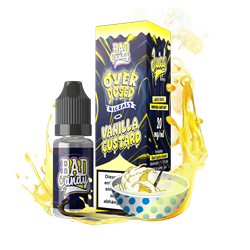 Bad Candy E-Liquid - OVERDOSED JUICD SERIES - Vanilla Custard - 10 ml Nikotinsalz