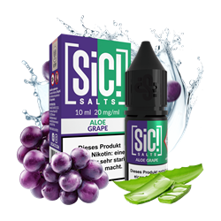 SIC Salts - Aloe Grape - 10 ml Nikotinsalz Liquid