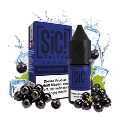 SIC Salts - Blackcurrant Ice - 10 ml Nikotinsalz Liquid