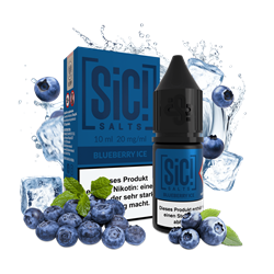 SIC Salts - Blueberry Ice - 10 ml Nikotinsalz Liquid