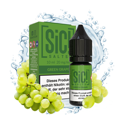 SIC Salts - Green Grape - 10 ml Nikotinsalz Liquid
