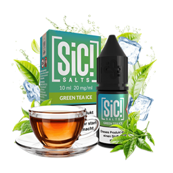 SIC Salts - Green Tea Ice - 10 ml Nikotinsalz Liquid