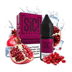 SIC Salts - Pomegranate Ice - 10 ml Nikotinsalz Liquid