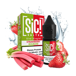 SIC Salts - Strawberry Rhubarb - 10 ml Nikotinsalz Liquid