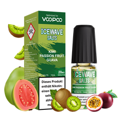 Icewave by Voopoo - Kiwi Passion Fruit Guava - 10ml Nikotinsalz Liquid