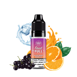 Dinner Lady Fruit Full - Blackcurrant Orange Ice - 10 ml Nikotinsalz Liquid