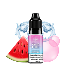 Dinner Lady Fruit Full - Watermelon Bubblegum Ice- 10 ml Nikotinsalz Liquid