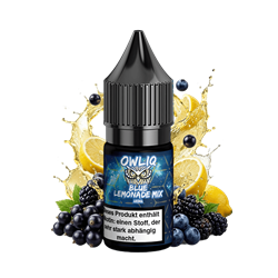 OWLIQ - Blue Lemonade Mix - 10 ml Nikotinsalz Liquid