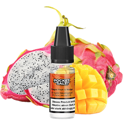 Drip Hacks Pocket Salt - Dragonfruit & Mango - 10 ml Nikotinsalz Liquid