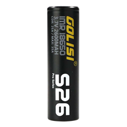 Golisi 18650 Akku S26 - 2600 mAh - 3,7 V - 25 A