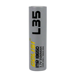 Golisi 18650 Akku L35 - MTL - 3500 mAh - 3,7 V - 10 A 