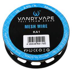 VandyVape - KA1 Mesh Wire - 80 Mesh - 5 Fuß = 152,4 cm 