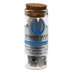 VandyVape Fused Clapton Coil - 26ga(A1)*2+36ga(Ni80) 