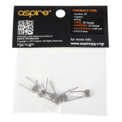 Aspire Cleito prebuilt Coils - vorgefertigt - 6 St�ck 