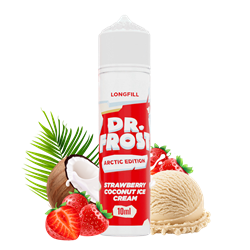Dr. Frost Overdosed Aroma - Arctic Edition - Strawberry Coconut Ice Cream - 10 ml Longfill