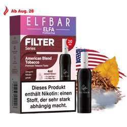 ELF Bar ELFA Filter - American Blend Tobacco Pod - 2er Pack