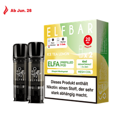 ELF Bar ELFA - Ice Tea Lemon Pod - 2er Pack