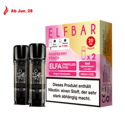 ELF Bar ELFA - Raspberry Peach Pod - 2er Pack