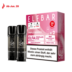 ELF Bar ELFA - Triple Berries Pod - 2er Pack