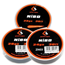 GeekVape Ni80 Draht - 10 m - 28 ga - 26 ga - 24 ga