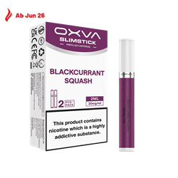 OXVA SlimStick Einweg Pod - Blackcurrant Splash -2er Pack