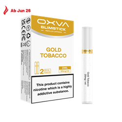 OXVA SlimStick Einweg Pod - Gold Tobacco - 2er Pack