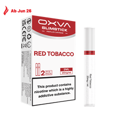 OXVA SlimStick Einweg Pod - Red Tobacco - 2er Pack