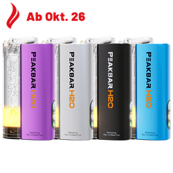 Peakbar H2O - Pod System - 900 mAh - 10 ml