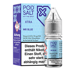 Pod Salt Xtra - Mr Blue - 10 ml Nikotinsalz Liquid
