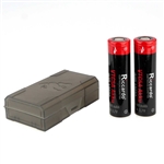 2er Set Riccardo 18650 VTC5A 2600mAh (35A) + Akkubox