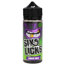 E-Liquid Six Licks - Liquid Gold - 100 ml
