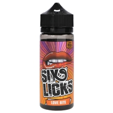 E-Liquid Six Licks - Love Bite - 100 ml