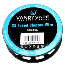 VandyVape SS316L Fused Clapton Draht - 24ga*2+32ga