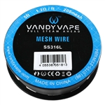 VandyVape - SS316L Mesh Wire - 200 Mesh - 5 Fuß = 152,4 cm