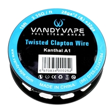 VandyVape Kanthal A1 Twisted Clapton Draht - (28ga*2)+32ga