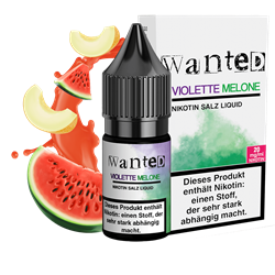 Wanted - Violette Melone - 10 ml Nikotinsalz Liquid