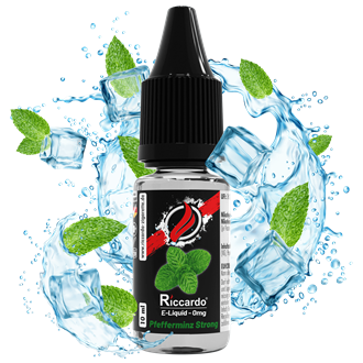Riccardo E-Liquid Pfefferminz STRONG - 10 ml