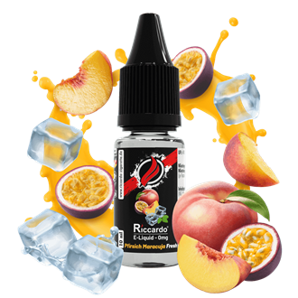 Riccardo E-Liquid Pfirsich Maracuja Fresh - 10 ml