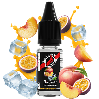 Riccardo E-Liquid Pfirsich Maracuja Fresh - 10 ml
